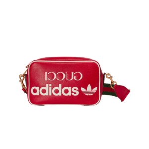 Gucci X Adidas Small Shoulder Bag Red 24.5Cm 702427 U3Zct 6563