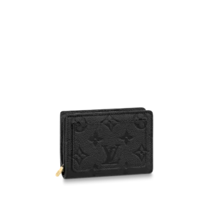 Louis Vuitton Cl?A Wallet Tourterelle Black M80152