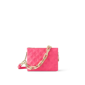 Louis Vuitton Coussin Bb Fluo Pink 21Cm M20750