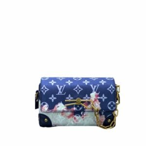 Louis Vuitton Steamer Wearable Wallet Blue 18Cm